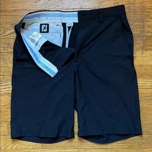 FootJoy Men's Black Golf Shorts